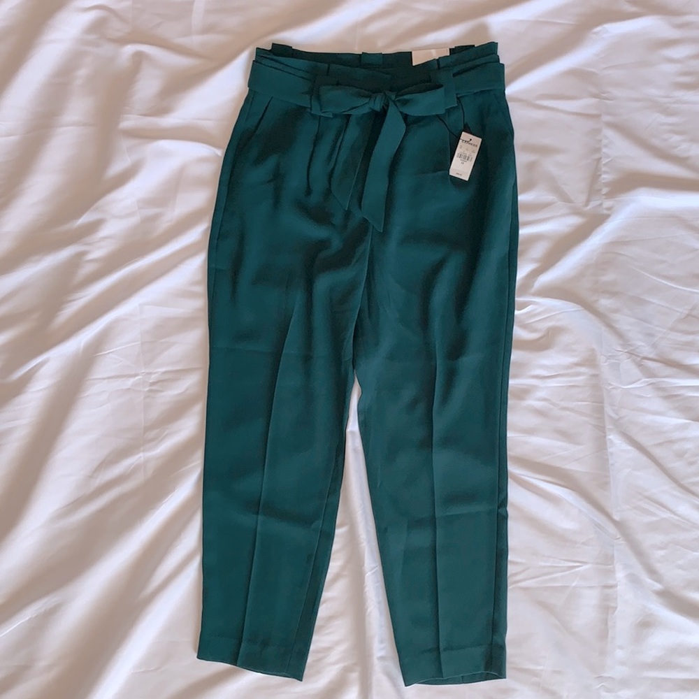 Express High Waisted Pleated Ankle Dress Pant size 8S